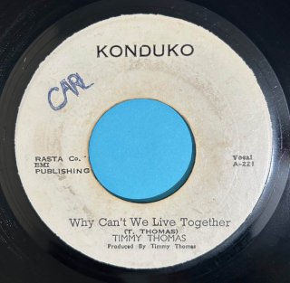 TIMMY THOMAS - WHY CANT WE LIVE TOGETHER