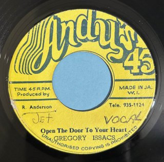 GREGORY ISAACS - OPEN THE DOOR TO YOUR HEART