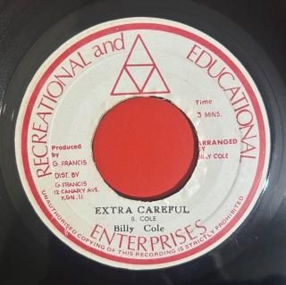 BILLY COLE - EXTRA CAREFUL