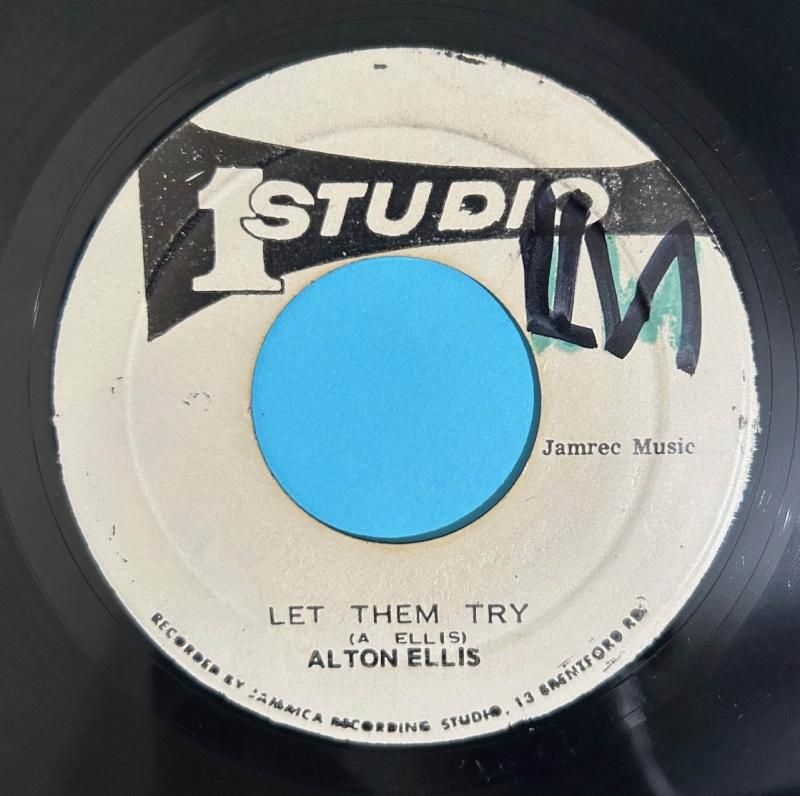 名盤☆レゲエ　７インチ　Alton Ellis /Let Them Try 名盤☆レゲエ 7インチ Alton Ellis /Let Them Try | 洋楽