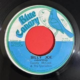 TOMMY MCCOOK - BILLY JOE
