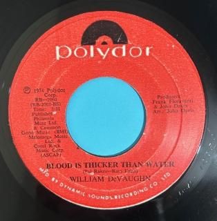 WILLIAM DEVAUGHN - BLOOD IS THICKER THAN WATER