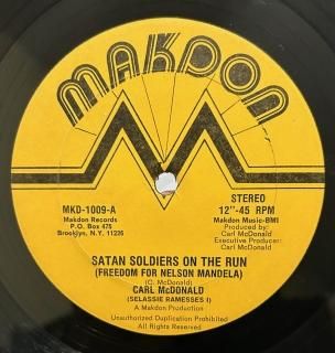 CARL MCDONALD - SATAN SOLDIERS ON THE RUN