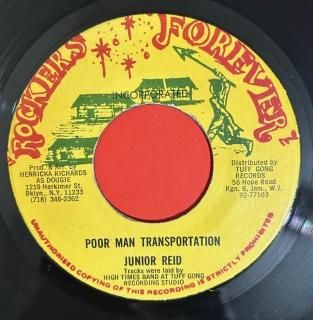 JUNIOR REID - POOR MAN TRANSPORTATION