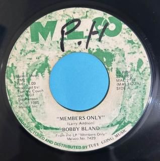 Bobby Bland – Members Only – Vinyl (LP, Album, Stereo), 1985