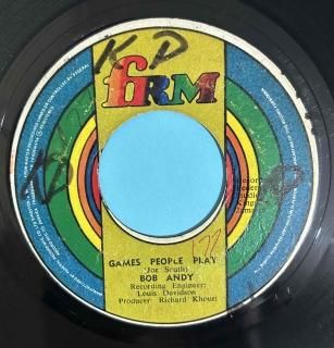 BOB ANDY - GAMES PEOPLE PLAY
