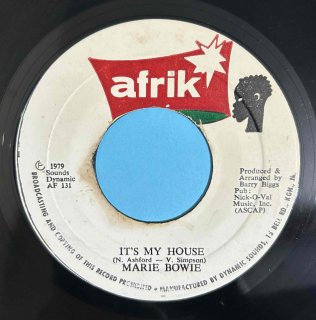 MARIE BOWIE - ITS MY HOUSE