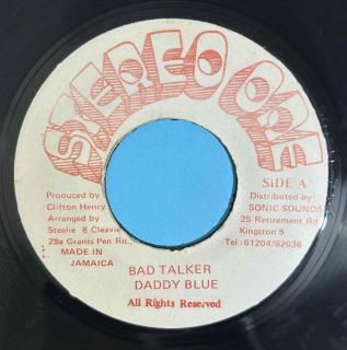 DADDY BLUE - BAD TALKER