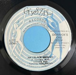 CHOSEN FEW & NOEL BROWN - AM I BLACK ENOUGH