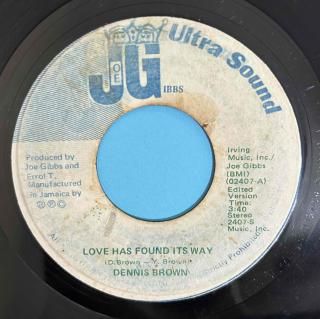 DENNIS BROWN - LOVE HAS FOUND ITS WAY