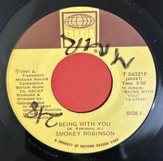 SMOKEY ROBINSON - BEING WITH YOU