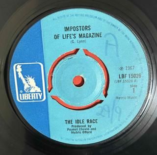 THE IDLE RACE - IMPOSTORS OF LIFES MAGAZINE