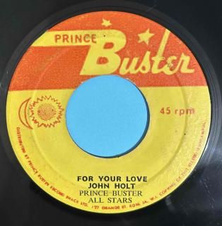 JOHN HOLT - FOR YOUR LOVE