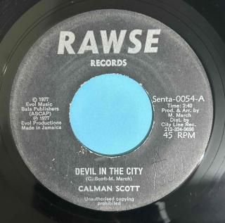 CALMAN SCOTT - DEVIL IN THE CITY