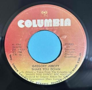 GREGORY ABBOTT - SHAKE YOU DOWN