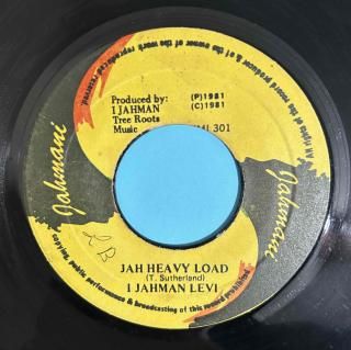 I JAHMAN LEVI - JAH HEAVY LOAD