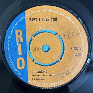 CARL DAWKINS - BABY I LOVE YOU