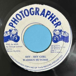 WARREN HUTCHIE - SHY SHY GIRL