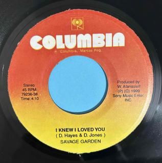 SAVAGE GARDEN - I KNEW I LOVED YOU