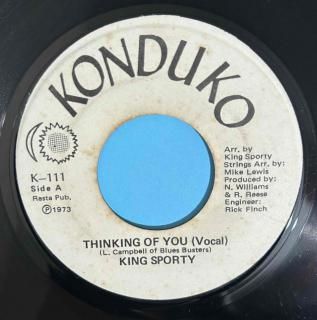 KING SPORTY - THINKING OF YOU
