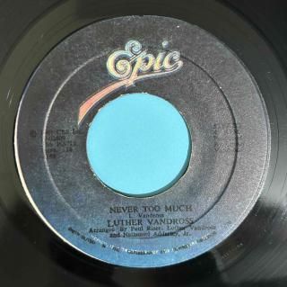 LUTHER VANDROSS - NEVER TOO MUCH