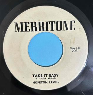 HOPETON LEWIS - TAKE IT EASY