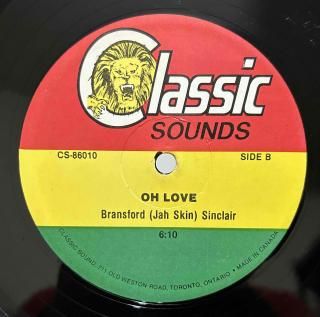 BRANSFORD SINCLAIR - OH LOVE
