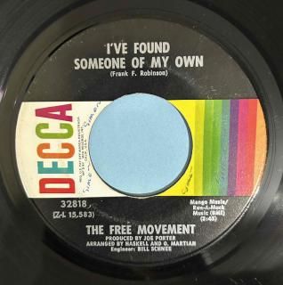 THE FREE MOVEMENT - IVE FOUND SOMEONE OF MY OWN