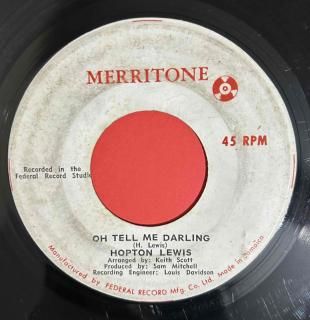 HOPTON LEWIS - OH TELL ME DARLING