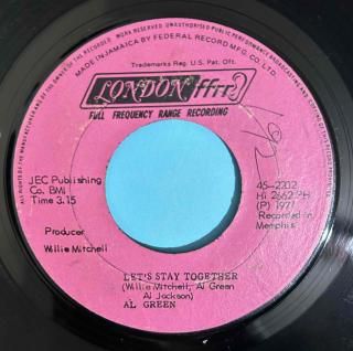 AL GREEN - LETS STAY TOGETHER