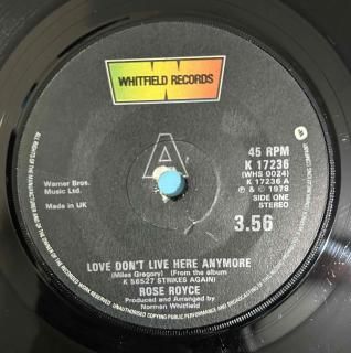 ROSE ROYCE - LOVE DONT LIVE HERE ANYMORE