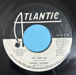 KENNY RANKIN - ON AND ON
