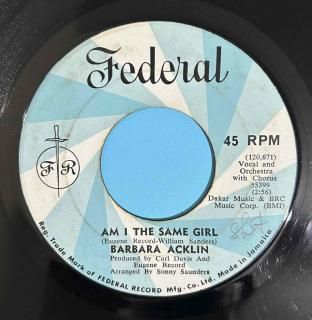 BARBARA ACKLIN - AM I THE SAME GIRL