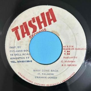 FRANKIE JONES - BABY COME BACK