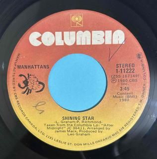 MANHATTANS - SHINING STAR