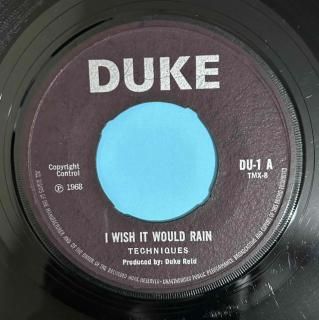 TECHNIQUES - I WISH IT WOULD RAIN