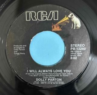 DOLLY PARTON - I WILL ALWAYS LOVE YOU