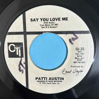PATTI AUSTIN - SAY YOU LOVE ME