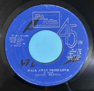 DAVID RUFFIN - WALK AWAY FROM LOVE