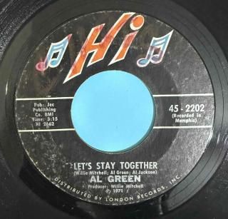 AL GREEN - LETS STAY TOGETHER