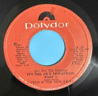 FRED & THE NEW JBS - ITS THE JBS MONAURAIL