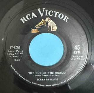 SKEETER DAVIS - THE END OF THE WORLD