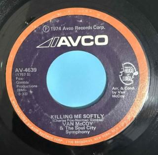 VAN MCCOY - KILLING ME SOFTLY