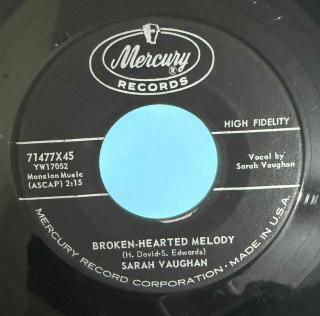 SARAH VAUGHAN - BROKEN HEARTED MELODY