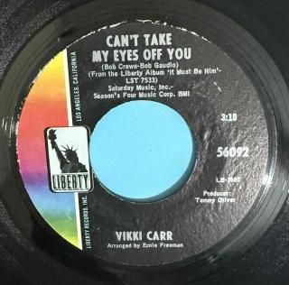 VIKKI CARR - CANT TAKE MY EYES OFF YOU