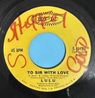 LULU - TO SIR WITH LOVE