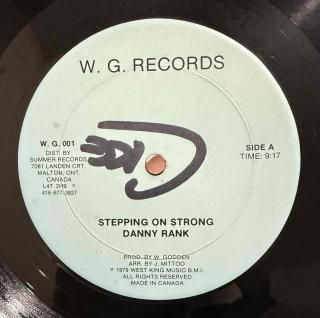 DANNY RANK - STEPPING ON STRONG