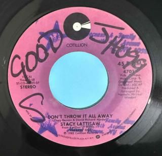 STACY LATTISAW - DONT THROW IT ALL AWAY