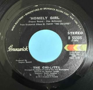 CHI LITES - HOMELY GIRL 