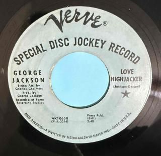 GEORGE JACKSON - LOVE HIGHJACKER